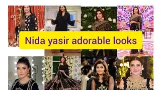 Nida yasir black dresses/Good Morning Pakistan/Mary's peeps