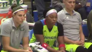 GDWFILMZ FEARLESS DANCE COMPANY INVADES DALLAS WINGS