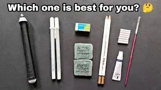 Best Highliting tools for beginner /professionals #arttools #bestdrawingmaterials #bestdrawingtools