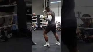 Francis Ngannou, Mike Tyson, And Our Coach Dewey cooper media work  / first look #espn #tysonfury