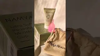 Namyaa Menstrual Cup Unboxing | Honest Review & First Impressions | Period Care Must-Have❤ #shorts