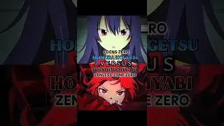 Homura Kogetsu vs Hoshimi Miyabi ||#animedebates #edenszero #zenlesszonezero #wisedit