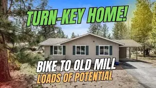 Bend home on the SW side, turn-key with loads of potential and biking distance to the Old Mill