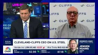 Cleveland Cliffs CEO shares his perspective on the Nippon Steel/US Steel risk.