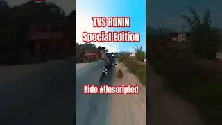 Raanjhan mode on TVS Ronin Special Edition Ride #unscripted #tvsronin225 #tvs