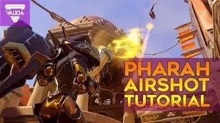 Grandmaster Pharah Airshot / Midair Tutorial | Valkia [Overwatch]