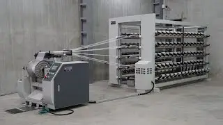 KD-450 Rubber thread warping machine (2026-SHK1)