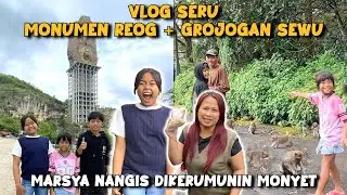 monumen reog hingga marsya takut monyet | vlog marsya