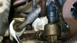 7.3 HPOP oil line quick connect fails to disconnect oil line.