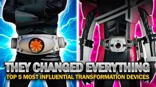 THE BELTS THAT CHANGED EVERYTHING! Top 5 Most Influential Kamen Rider Transformation Devices