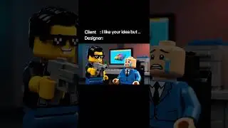 Client Vs Designer 😆.   #designer #client #design #options  #ai #video