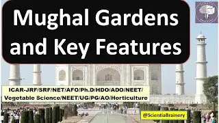 Mughal Garden and Key Features #icarjrf #horticulture #floriculture
