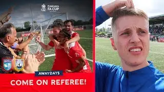 Walton & Hersham Keep Their Cup Run Alive 🤩 | @awaydaysfootball Series 2 Episode 2 | Emirates FA Cup 2022-23