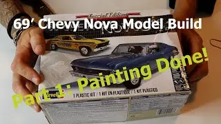 Revell: 69 Chevy Nova SS Model Build: Part One - Painting