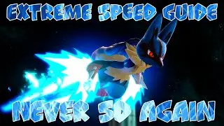 [SSBU] How to PROPERLY use Lucario's Extreme Speed!