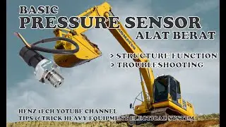 Basic Pressure Sensor pada alat berat komatsu