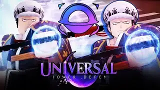 Демонстрация Eternal Shiny Law Evo в режиме Universal Tower Defense Roblox Rule Room