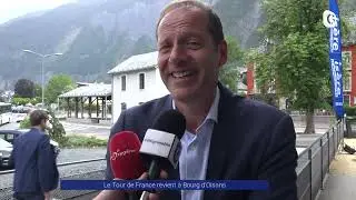 Reportage - Le Tour de France revient &agrave; Bourg d'Oisans