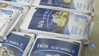 Supplies fly off shelves stocked ahead of storm
