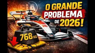 Por que o PESO dos CARROS de FORMULA 1 2026 pode ser um problema ?