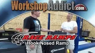 Race Ramps Hook Nosed Rack Ramp for 4 Post Lifts