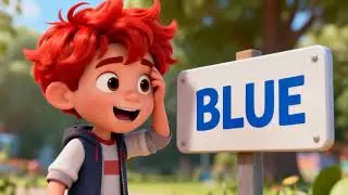 Sight Word BLUE Song | Learn to Read | Preschool & Kindergarten | Sight Word Song for Kids