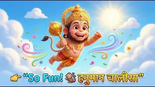 Kids Will Love This Hanuman Chalisa ❤️ | 3D Cartoon Animation for Family | SANATAN DHARAYE