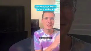 🤔 find the popularity of ANY website or tool (in 10 seconds)