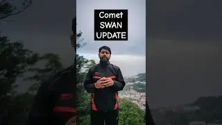 update about Comet C/2025 F2 SWAN & Lyrid Meteor Shower tips  #comet #meteor