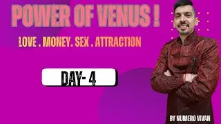 Venus Planet Traits Explained | Love, Money & Attraction | Day 5 Numerology Class