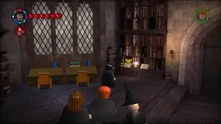 LEGO Harry Potter years 1-4 library gold brick glitch