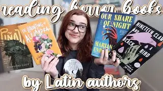 Reading thriller and horror books by Latin authors 💀🪅🇲🇽
