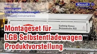MASSOTH TV - 8440092 Montageset LGB Selbstentladewagen