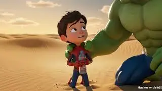 Kid Spider-Man Lost in the Desert 🌵🥵 Until Hulk Brings Water | 3D Short Film (Emotional)