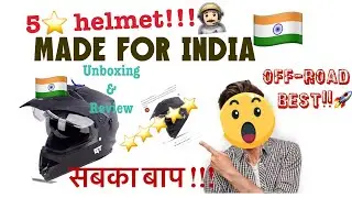 Steelbird GT offroad helmet review . Best in class & value for money?💵