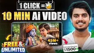 How to Create Long AI Videos (10 Min) Using Just 1 Click🔥| How to Create AI Videos || AI Automation