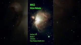 M42 Orion Nebula #seestar #astrophotography  #astro #astrophotographer #space #astrophotos