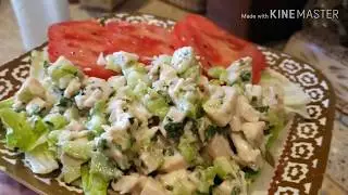 Weight Watchers Wednesday Recipe| Fresh Turkey Salad| 3 Smart Points Per Serving