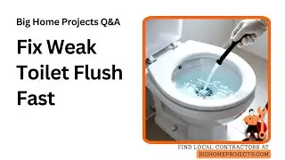 Siphon Jet Clearing Guide For Weak Toilet Flush