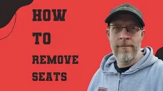 How to remove mk1 golf / Rabbit front seats