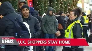 Boxing Day shoppers in the U.K. stayed home this year, as Black Friday sales