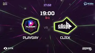 Киберспорт. Belarusian Esports League. Сезон 1. &laquo;Playday vs Click&raquo; Прямая Трансляция