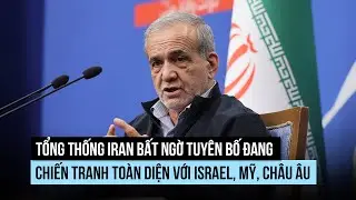 Tổng thống Iran tố Israel, Mỹ, châu Âu gây 