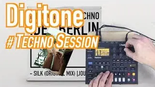 ELEKTRON DIGITONE | Making Berghain Techno - a Project Part 1.  | FM-Synthesizer Session