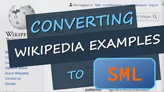 Converting Wikipedia Examples to SML - The Simple Markup Language
