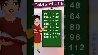 Trick & Practice Multiplication no-16 #multiplication #shorts #tableof16