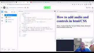 How to Add Audio and Audio Controls to HTML