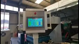 Reclaimed rubber filter extruder