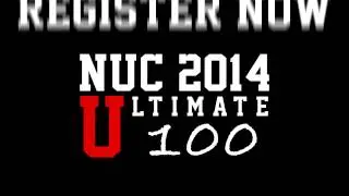 Ultimate 100 Football Camp NUCSports.com Register today to be the best