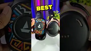 BoAt Rockerz PLUS 550 vs GoBoult Soniq 🎧 Best Headphones⚡ #viral #shorts